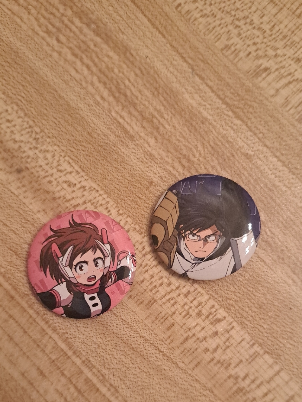 My Hero Academia Button Pin Set